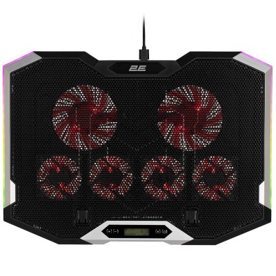 2E Gaming Soyuducu Altlıq 2E-CPG-004 | Noutbuk üçün Cooling Pad | Qara | Rəsmi Zəmanətlə