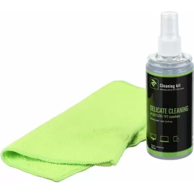 2E Ofis Avadanlıqları üçün Təmizlik Dəsti (150ml Maye, 15x15sm Salfet), Yaşıl – 2E-SK21L 2E Ofis Avadanlıqları üçün Təmizlik Dəsti (150ml Maye, 15x15sm Salfet), Yaşıl – 2E-SK21L