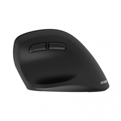 2E MF325 Silent Wireless Vertical Mouse WL/BT Black (2E-MF325WBK)
