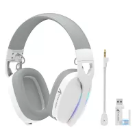 Attack Shark L90 Tri-Mode Wireless White Gaming Headset
