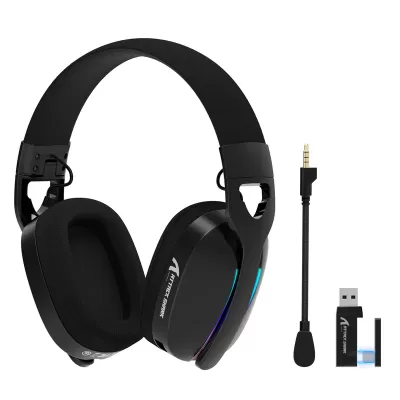 Attack Shark L90 Tri-Mode Wireless Black Gaming Headset