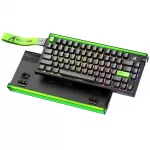 Attack Shark R85 HE 75% Mechanical Magnetic Switch RGB Keyboard USB-C Black Green