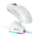 Attack Shark X11 Lightweight PAW3311 Sensor Wireless / Bluetooth Gaming Mouse White