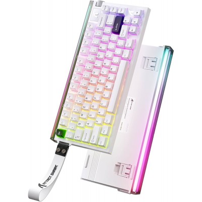 Attack Shark R85 HE 75% Mechanical Magnetic Switch RGB Keyboard USB-C White