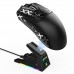 Attack Shark V3PRO UltraLight Wireless / Bluetooth Gaming Mouse with Charging Dock Black