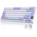 Keyboard Attack Shark X820 Ultra 75% Mechanical Wireless/BT Switch Purple