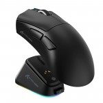 Attack Shark V3PRO UltraLight Wireless / Bluetooth Gaming Mouse with Charging Dock Black