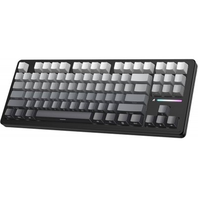 Attack Shark M87 Pro V2 Mechanical RGB 87 Keys Wireless / Bluetooth Gaming Keyboard Moonlight