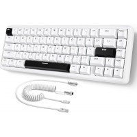Attack Shark X65 HE 65% Mechanical Magnetic Switch RGB Wireless / Bluetooth Gaming Keyboard White