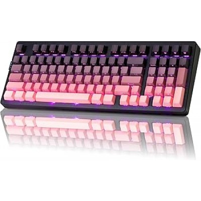 Attack Shark M87 Pro V2 Mechanical RGB 87 Keys Wireless / Bluetooth Gaming Keyboard Blackberry