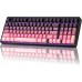 Attack Shark M87 Pro V2 Mechanical RGB 87 Keys Wireless / Bluetooth Gaming Keyboard Blackberry