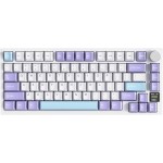 Keyboard Attack Shark X820 Ultra 75% Mechanical Wireless/BT Switch Purple