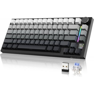 Attack Shark X820 Ultra 75% Mechanical Gaming Keyboard Wireless / Bluetooth Moonlight Switch