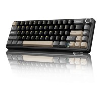 Attack Shark X66 Mechanical 60% RGB Strawberry Switch Wireless / Bluetooth Gaming Keyboard Black