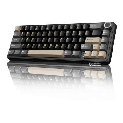 Attack Shark X66 Mechanical 60% RGB Strawberry Switch Wireless / Bluetooth Gaming Keyboard Black