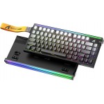 Attack Shark R85 HE 75% Mechanical Magnetic Switch RGB Keyboard USB-C Moonlight