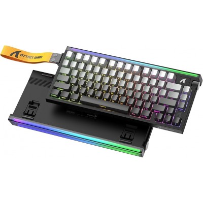 Attack Shark R85 HE 75% Mechanical Magnetic Switch RGB Keyboard USB-C Moonlight