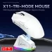 Attack Shark X11 Lightweight PAW3311 Sensor Wireless / Bluetooth Gaming Mouse White