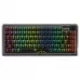 Attack Shark K75 RGB Transparent 81 Keys Wireless / Bluetooth Mechanical Gaming Keyboard Black