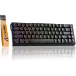 Attack Shark X68MAX Mechanical Magnetic Switch Gaming Keyboard Wired Black