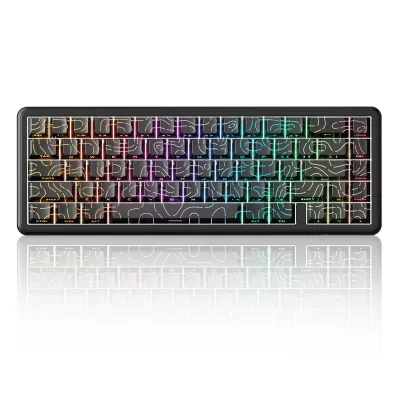 Attack Shark X68 HE Rapid Trigger Magnetic Switch RGB Keyboard USB-C Black