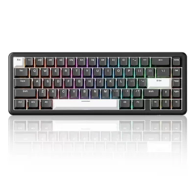 Attack Shark X65 HE 65% Mechanical Magnetic Switch RGB Wireless / Bluetooth Gaming Keyboard Business Black
