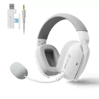 Attack Shark L80 Pro Wireless White Gaming Headset