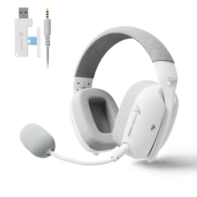 Attack Shark L80 Pro Wireless White Gaming Headset