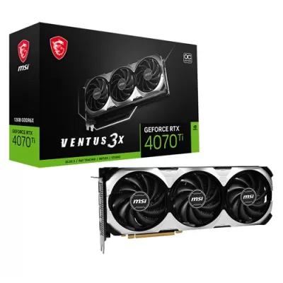 MSI GEFORCE RTX 4070Ti Ventus 3X 12G OC (12 GB | 192 Bit) MSI GEFORCE RTX 4070Ti Ventus 3X 12G OC (12 GB | 192 Bit)