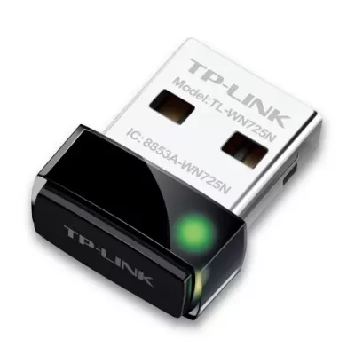 TP-Link TL-WN725N (0152502195) USB Wi-Fi Adapter TP-Link TL-WN725N (0152502195) USB Wi-Fi Adapter