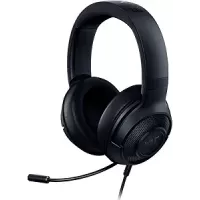 Qulaqlıq Razer Kraken X Lite | Gaming Headset | 3.5mm | Yüngül Dizayn | Qara | Rəsmi Zəmanətlə