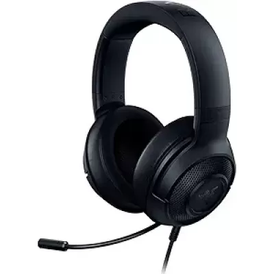 Qulaqlıq Razer Kraken X Lite | Gaming Headset | 3.5mm | Yüngül Dizayn | Qara | Rəsmi Zəmanətlə