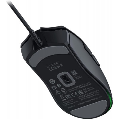 Gaming Mouse Razer Cobra | RGB İşıqlandırma | USB-A | Qara | Rəsmi Zəmanətlə