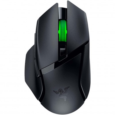 Razer Basilisk V3 X HyperSpeed RGB Simsiz Gaming Mouse – RZ01-04870100-R3G1, WL/BT, Qara