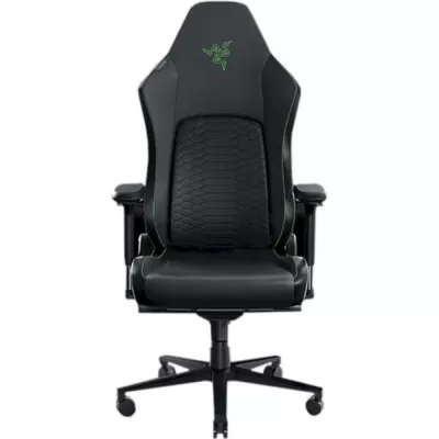 Razer Iskur V2 Oyun Kreslosu – EPU Dəri, 4D Qollar, Qara-Yaşıl, RZ38-04900100-R3G1