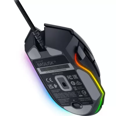 Razer Basilisk V3 RGB Gaming Mouse – RZ01-04000100-R3M1, USB-A, 11 Düymə, 26000 DPI