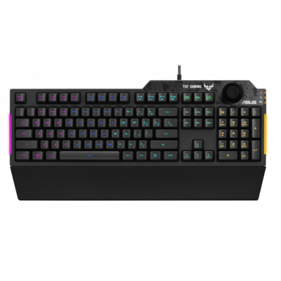 ASUS TUF GAMING K1 RGB Oyun Klaviaturası (90MP01X0-BKRA00) ASUS TUF GAMING K1 RGB Oyun Klaviaturası (90MP01X0-BKRA00)