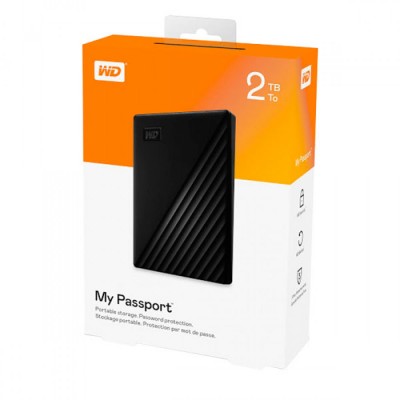 Western Digital My Passport 2 TB Portativ Sərt Disk Western Digital My Passport 2 TB Portativ Sərt Disk