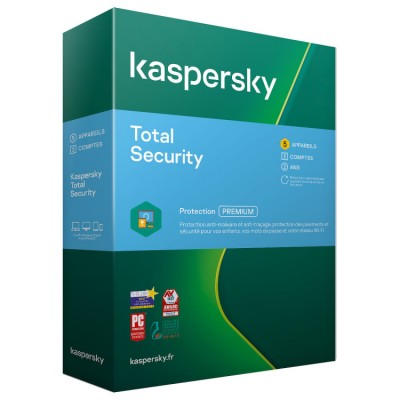 Kaspersky Total Security Lisenziyası (Bind Key) – 1 Cihaz, 1 İl