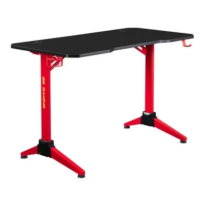 2E Gaming Table OTOROSHI 120x60x75 cm Black Red