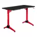 2E Gaming Table OTOROSHI 120x60x75 cm Black Red
