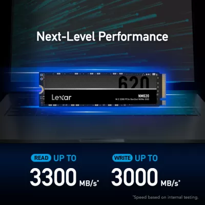 SSD Lexar NM620 256GB M.2 2280 PCIe Gen3x4 NVMe – Yüksək Sürətli və Etibarlı Yaddaş