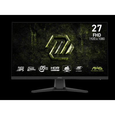 MSI MAG 272F X24 27" Rapid IPS Full HD 240Hz 0.5ms Oyun Monitoru