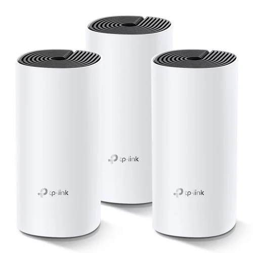TP-Link - Deco M4 (3-pack) ( AC1200 Whole Home Mesh Wi-Fi System )