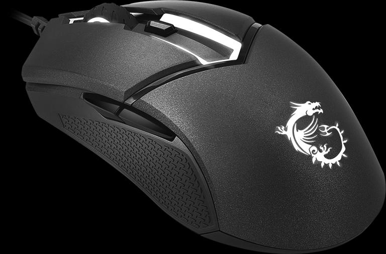 Gaming Mouse MSI Clutch GM30 Black ,6200DPl,6KEY ,RGB