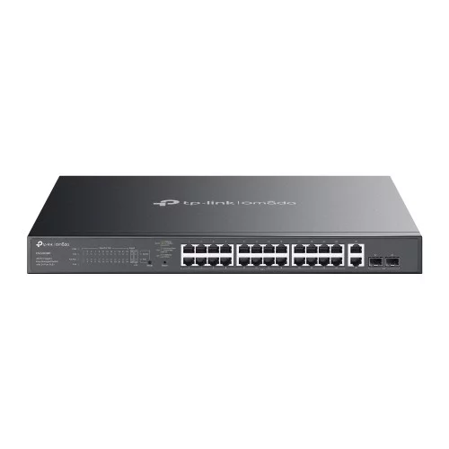 TP-Link - ES228GMP (Omada 28-Port Gigabit Easy Managed Switch with 24-Port PoE+)