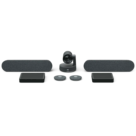 LOGITECH Rally Ultra-HD ConferenceCam - BLACK - USB - PLUGC - EMEA - DUAL SP