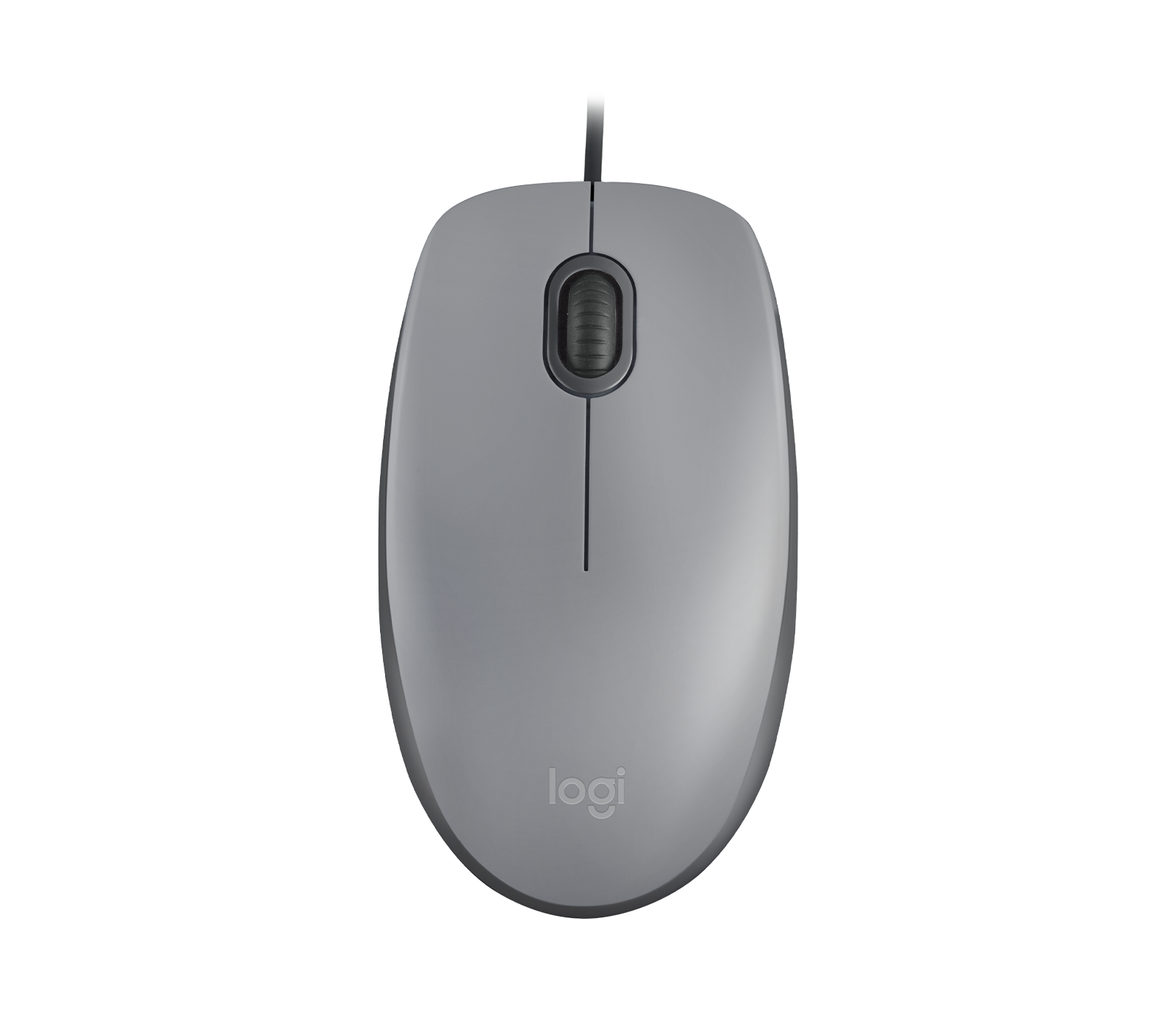 LOGITECH M110 Silent - MID GRAY - USB - EMEA