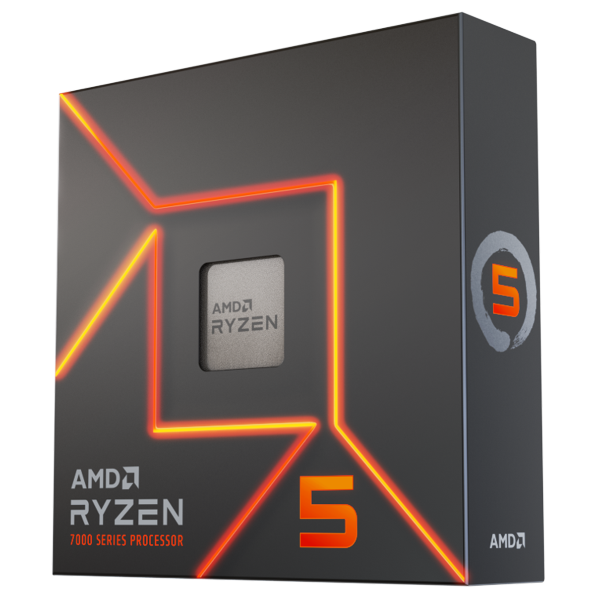CPU AMD Ryzen 5 7500F / 3.70 GHz - Up to 5.00 GHz / AM5 / 38MB Cache / TDP 65W