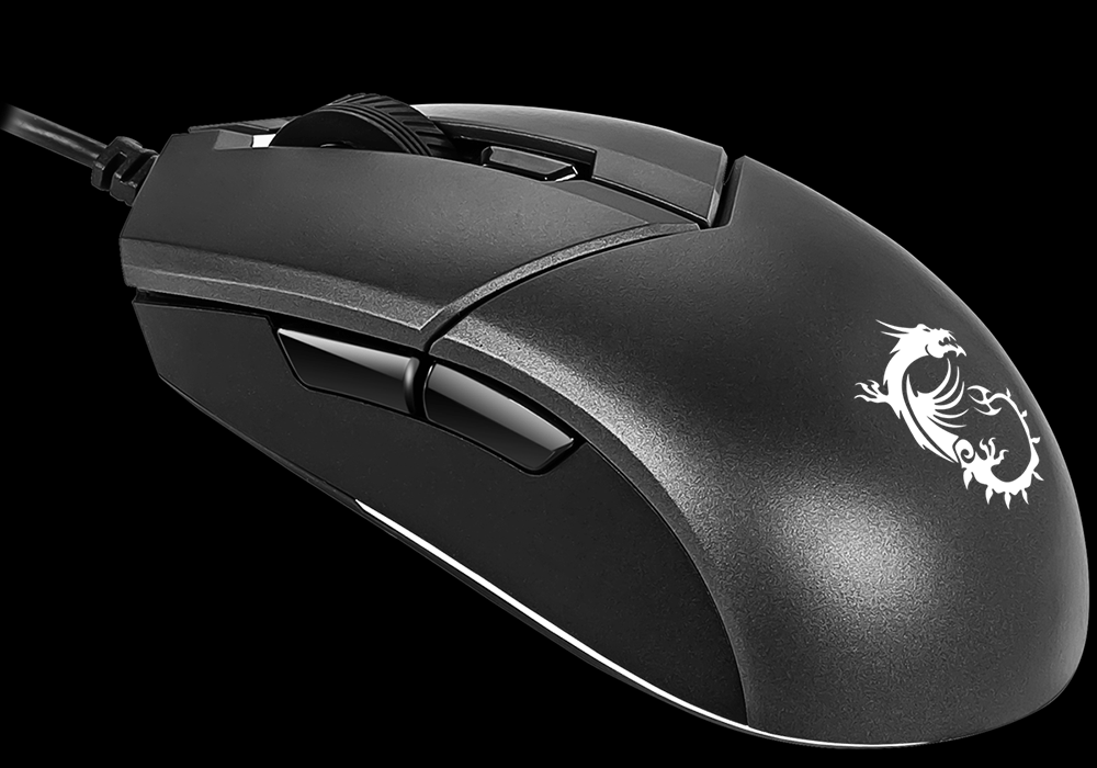 Gaming Mouse MSI Clutch GM11 White ,5000DPl,6KEY ,RGB
